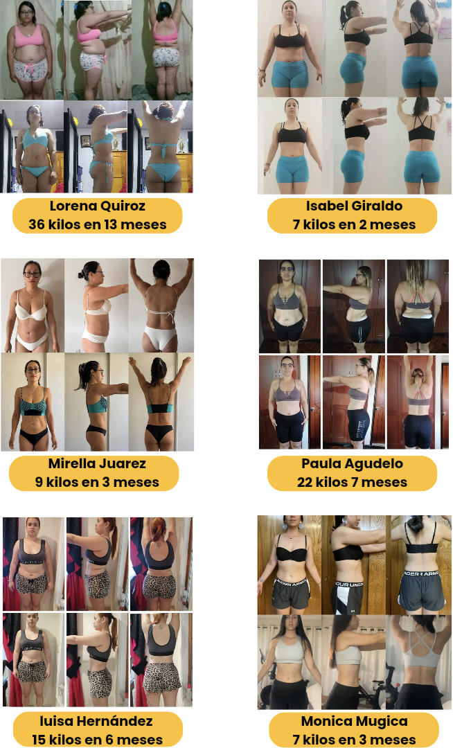 Resultados de clientas de YoeFit — grupo 1