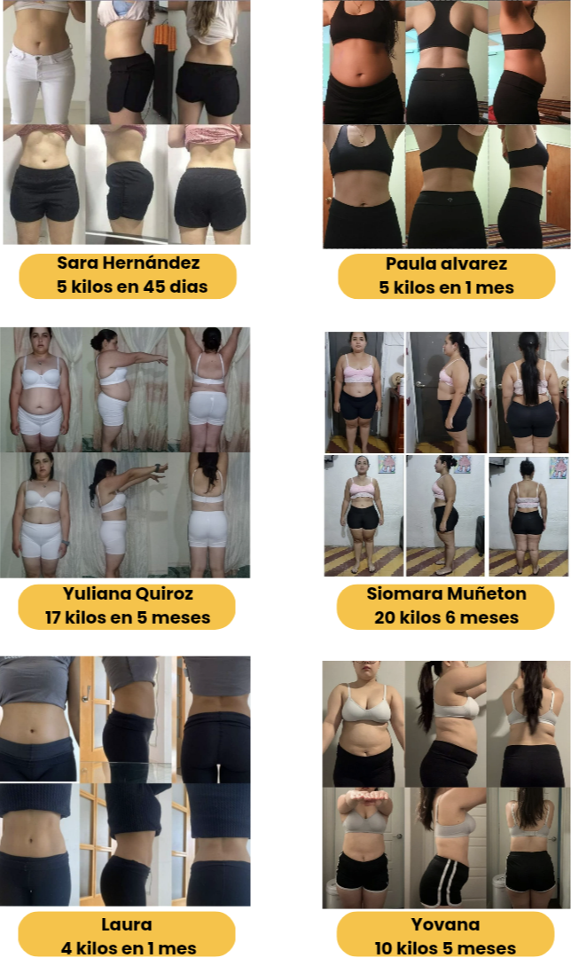Resultados de clientas de YoeFit — grupo 2